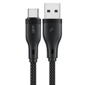 Кабель ACEFAST C8-04 USB-A to USB-C charging data cable 1.2 м Black 6974316282693 фото