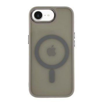 Чехол TPU+PC Space Magnetic Color with Magsafe для iPhone 16e\17e Grey 214-02541 фото