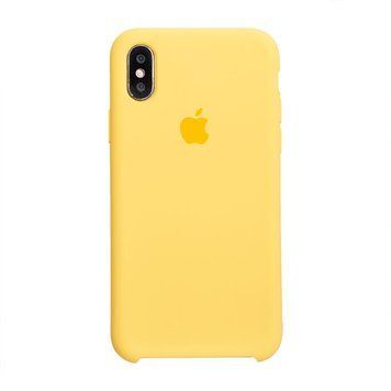 Силиконовый чехол для iPhone Xs Max Canary Yellow 208-00177 фото