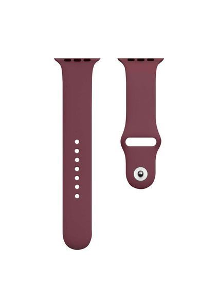 Силиконовый ремешок для Apple Watch 42/44/45/49 мм Maroon 212-00669 фото
