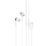 Наушники проводные HOCO M101 Pro Crystal (Type-C) White 6931474782403 фото
