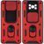 Ударостійкий чохол Camshield Serge Ring для Xiaomi Poco X3 NFC / Poco X3 Pro Red 777-04687 фото