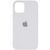 Чехол Silicone Case Full Protective для Apple iPhone 14 Plus (6.7") White 555-04020 фото