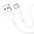 Кабель HOCO X83 USB to Type-C 3A, 1m, PVC, PVC connectors, White 6931474770912 фото