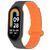 Ремінець Dual-color Magnetic для Xiaomi Mi Band 9/8/10 Gray / Orange 212-01652 фото