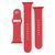 Ремінець для Apple Watch Band Silicone Two-Piece 42/44/45/49 mm Rose Red 212-02182 фото