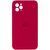 Силіконовий чохол з квадратними бортиками для iPhone 11 Pro Rose-Red 208-00868 фото