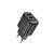 Мережевий зарядний пристрій HOCO C141A Smart dual-port charger Black 6942007627849 фото