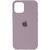 Чехол Silicone Case Full Protective для Apple iPhone 13 mini (5.4") Lavender 208-05914 фото