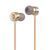 Наушники Hoco M16 Metal Gold 221-00024 фото