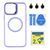 Чохол TPU+PC+Metal Stand Case with MagSafe and Camera Lenses для iPhone 13 Pro Max Purple 214-03644 фото