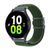 Ремінець Универс 22mm Elastic Adjustment для Samsung/Amazfit/Huawei Pine Green 212-02734 фото