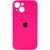 Силиконовый чехол с закрытой камерой для iPhone 13 Barbie Pink 208-00744 фото