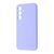 Чохол WAVE Full Silicone Cover для Samsung Galaxy A55 Light purple 656-07046 фото