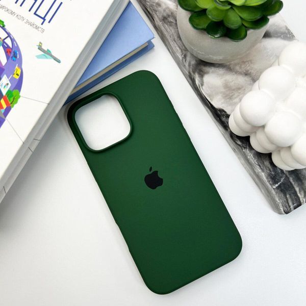 Силиконовый чехол для iPhone 16 Pro Atrovirens 666-01195 фото