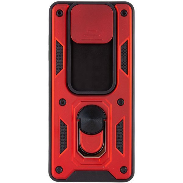 Ударостійкий чохол Camshield Serge Ring для Xiaomi Poco X3 NFC / Poco X3 Pro Red 777-04687 фото