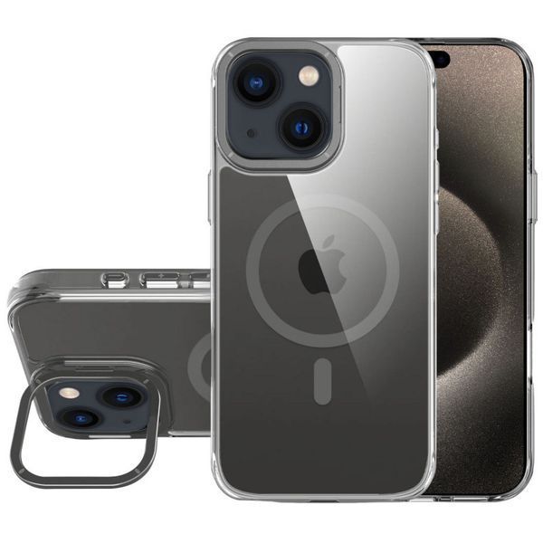 Чехол TPU Space Case Apex with MagSafe для Apple iPhone 13 / 14 / 15 (6.1") Grey 214-03352 фото