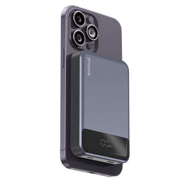 Power Bank Proove Hoodman Magnetic 20W 10000mAh Black PBH120010001 фото