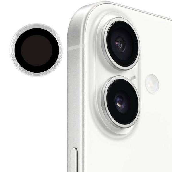 Защитное стекло Metal Classic на камеру для Apple iPhone 17 (6.3") Silver 204-00461 фото