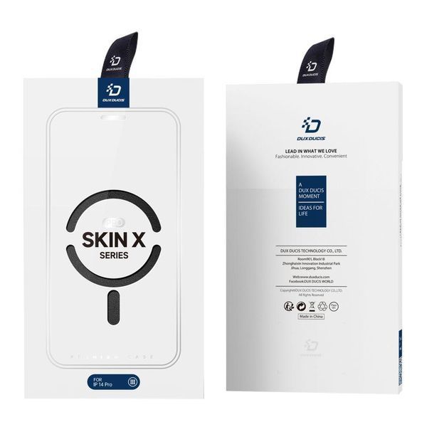 Чохол-книжка Dux Ducis Skin X Pro with MagSafe для iPhone 14 Pro Blue 757-00503 фото