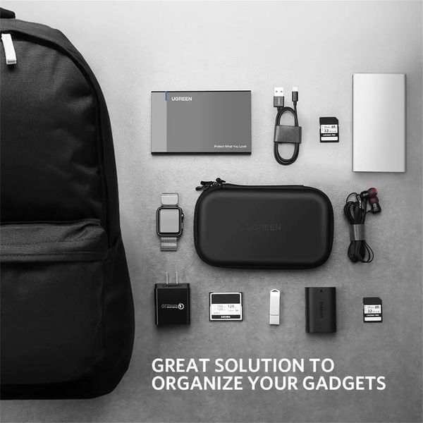 Органайзер для HDD UGREEN LP128 Hard Disk Case Small Size(UGR-40707) UGR-40707 фото