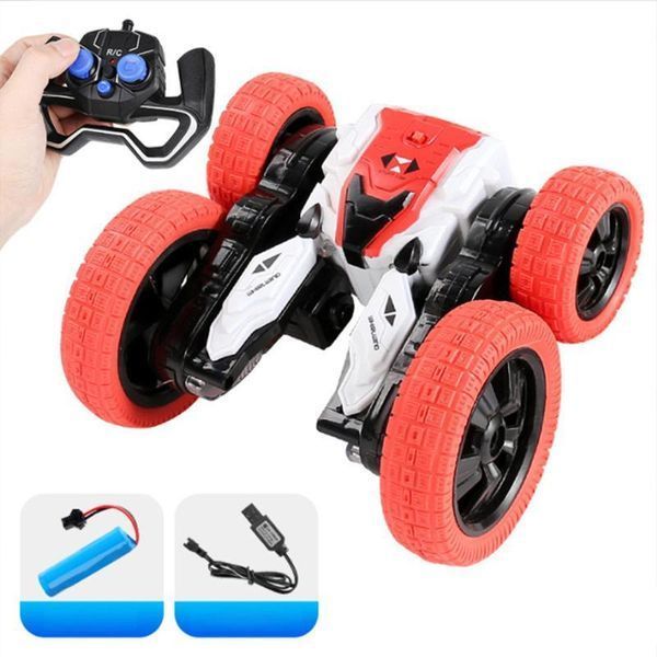Машинка на радіокеруванні SHT DW02A Trick and Flip RC Car 2.4G Red 656-03555 фото
