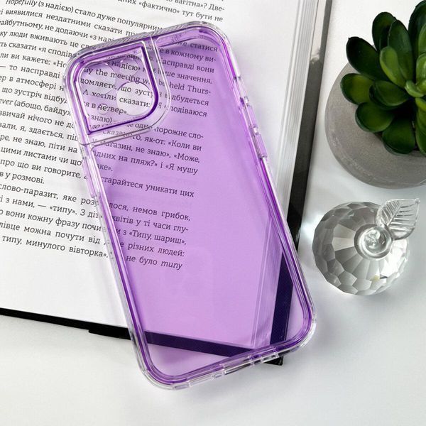 Противоударный чехол для смартфона Space III для iPhone 15 Purple 666-01910 фото