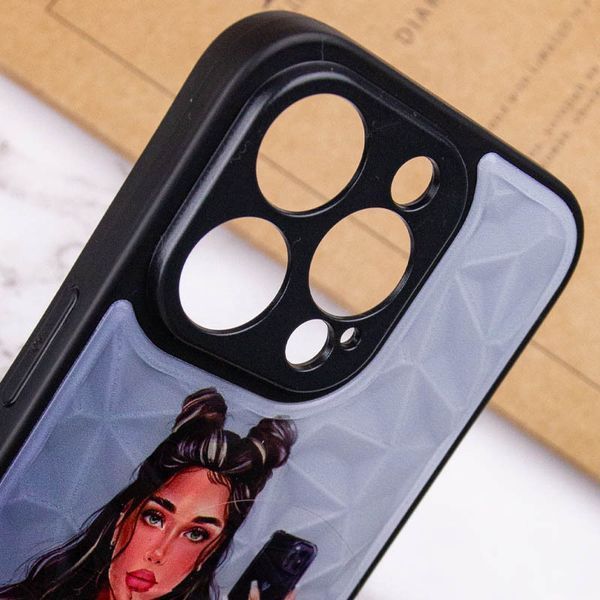 TPU+PC чохол Prisma Ladies для Apple iPhone 12 Pro Max (6.7") Black in White 208-05996 фото