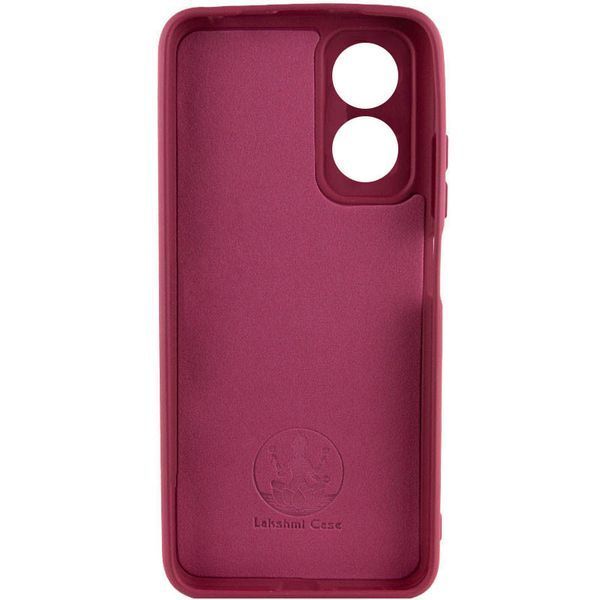 Чохол Silicone Cover Lakshmi Full Camera для Oppo A17 Marsala 777-06910 фото