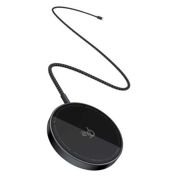 Бездротовий ЗП Baseus Simple Mini4 Air Magnetic Qi2 15W Black P10278200111-00 фото