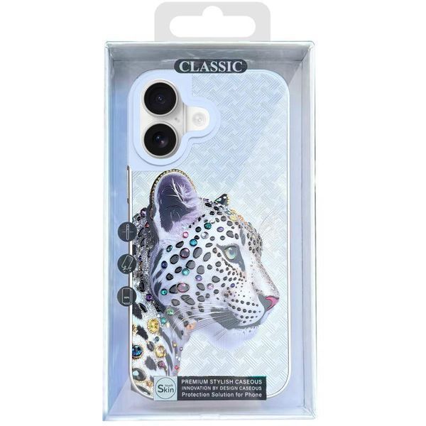 Чехол TPU+PC Crystal Hunt with MagSafe для Apple iPhone 17 (6.3") White 214-04782 фото