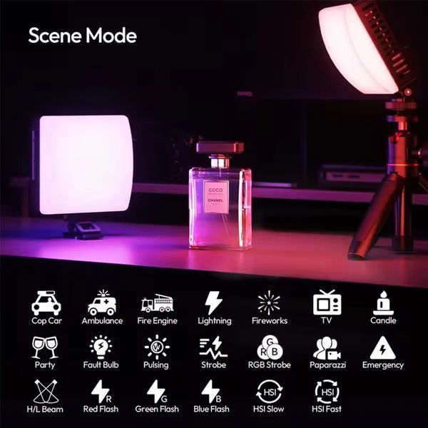 Накамерный свет Ulanzi C01RGB 10W Pocket light L205 фото