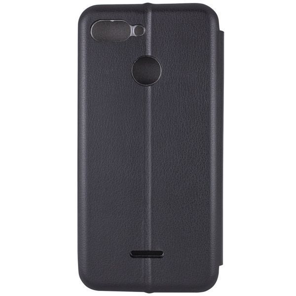 Кожаный чехол-книжка Classy для Xiaomi Redmi 6 Черный 777-03675 фото