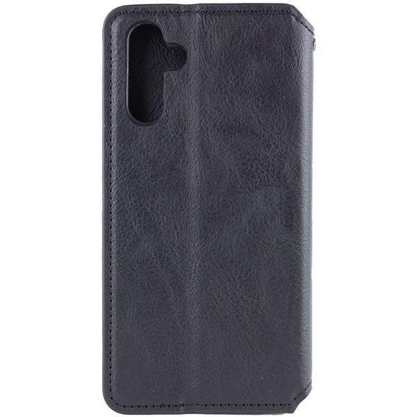 Кожаный чехол-книжка GETMAN Cubic для Samsung Galaxy M14 5G Черный 555-01839 фото