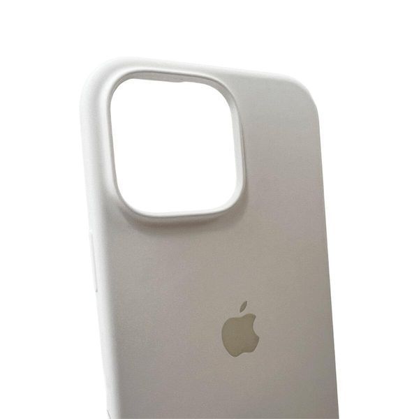 Силіконовий чохол для iPhone 16 Pro Max White 666-01299 фото