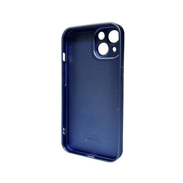 Чохол для смартфона AG Glass Matt Frame Color для iPhone 14 Navy Blue 666-00608 фото
