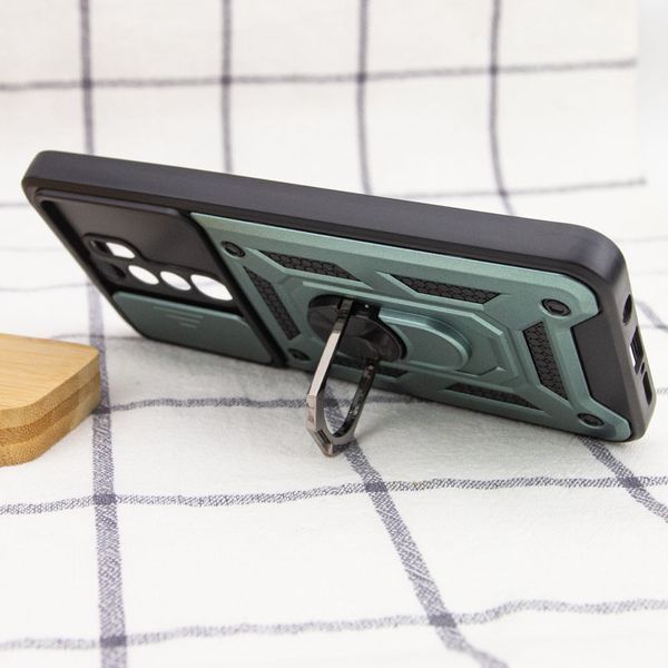 Ударостійкий чохол Camshield Serge Ring для Xiaomi Redmi Note 8 Pro Green 777-04662 фото