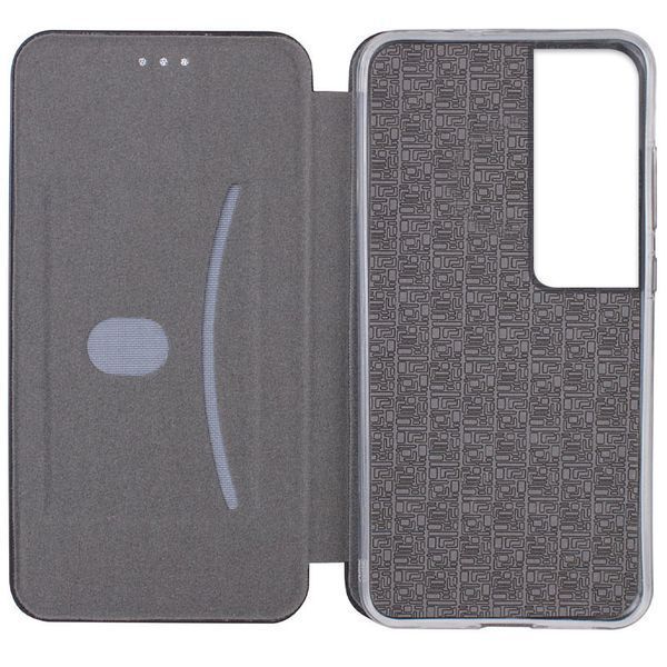 Кожаный чехол-книжка Classy для Realme C65 4G Темно-синий 777-03457 фото