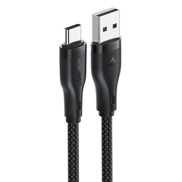 Кабель ACEFAST C8-04 USB-A to USB-C charging data cable 1.2 м Black 6974316282693 фото
