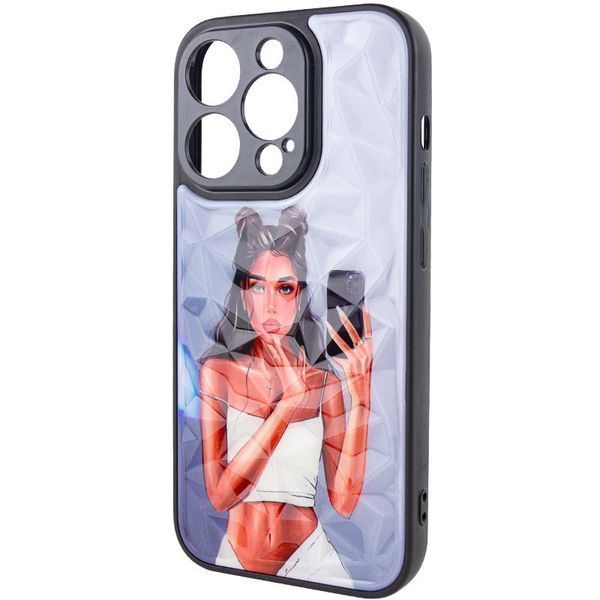 TPU+PC чохол Prisma Ladies для Apple iPhone 12 Pro Max (6.7") Black in White 208-05996 фото
