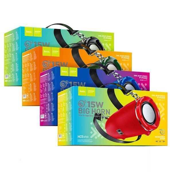 Портативна колонка HOCO HC5 Cool Enjoy sports BT speaker Red 656-00792 фото
