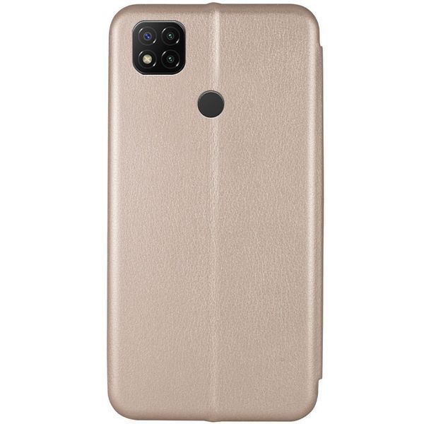 Шкіряний чохол-книжка Classy для Xiaomi Redmi 9C / 10A Gold 777-05963 фото