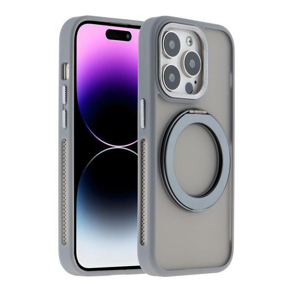 Чохол TPU+PC Mag 360 Spin Case для iPhone 14 Pro Grey 214-03229 фото