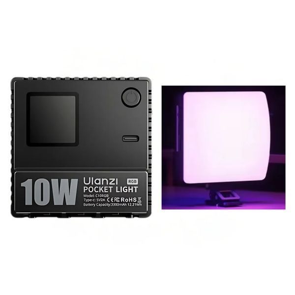 Накамерный свет Ulanzi C01RGB 10W Pocket light L205 фото