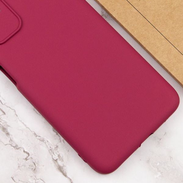 Чохол Silicone Cover Lakshmi Full Camera для Oppo A17 Marsala 777-06910 фото