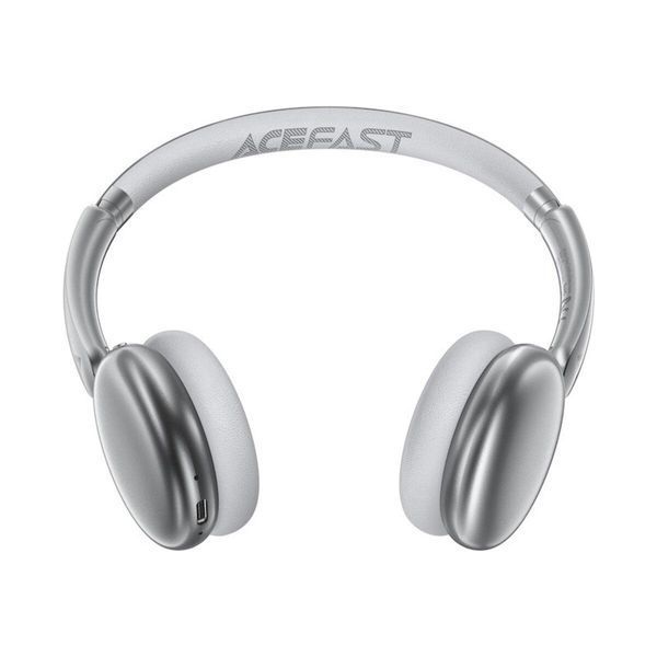 Бездротові накладні навушники ACEFAST H8 active noise cancelling wireless headset Silver 656-03783 фото