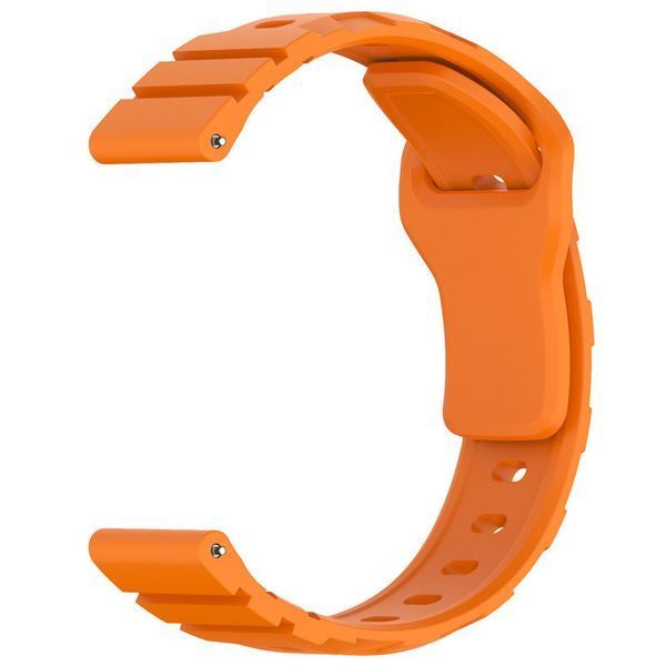 Силіконовий ремінець Defense для Smart Watch 20mm Orange 212-01702 фото