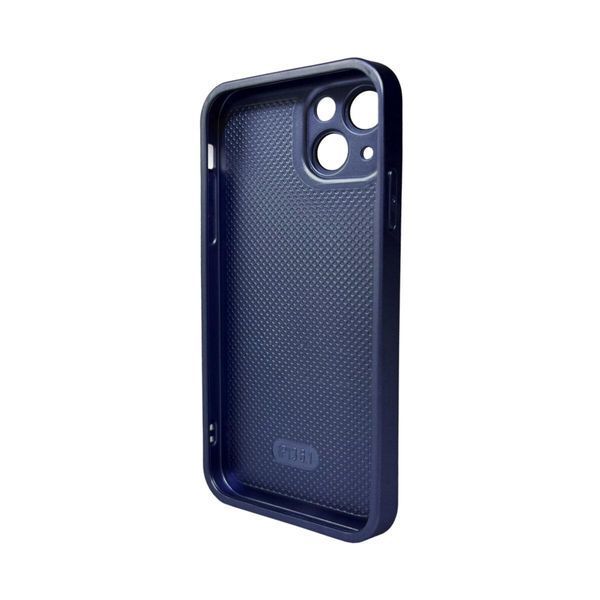 Чохол для смартфона AG Glass Matt Frame Color для iPhone 12 Navy Blue 666-00558 фото