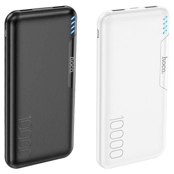 Портативный аккумулятор Power Bank Hoco J82 Easylink 2USB 10000mAh Черный 216-00006 фото