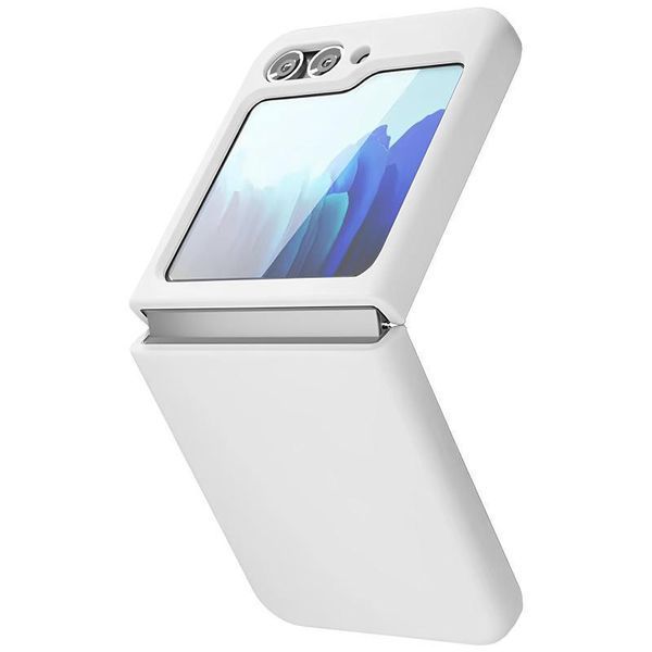 Чехол Foldables Silicone Cover Lakshmi для Samsung Galaxy Z Flip5 White 555-03150 фото